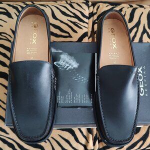 Geox- Brand New Slip On Leather Shoes made in Italy